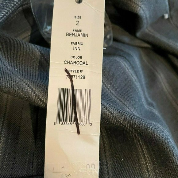 Theory Womens Benjamin Blazer Jacket NWT Size 2 Charcoal $385 - Picture 8 of 8